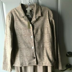 Studio Work set PANST and SUEDE SHIRT JACKET.